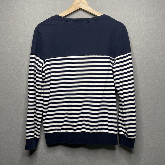 Fast Fish Striped Long-Sleeve Shirt Pullover With Cartoon Detail XXL - Picture 5 of 6